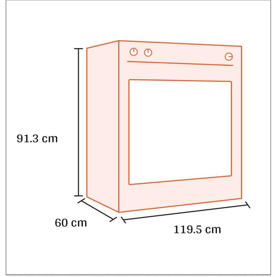 BERTAZZONI MAS126G2EXT 58/58 Lt Inox Μεικτή Κουζίνα Αερίου image 1