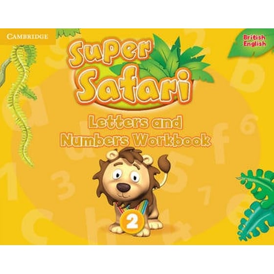 Super Safari Level 2 Letters and Numbers Workbook image 0