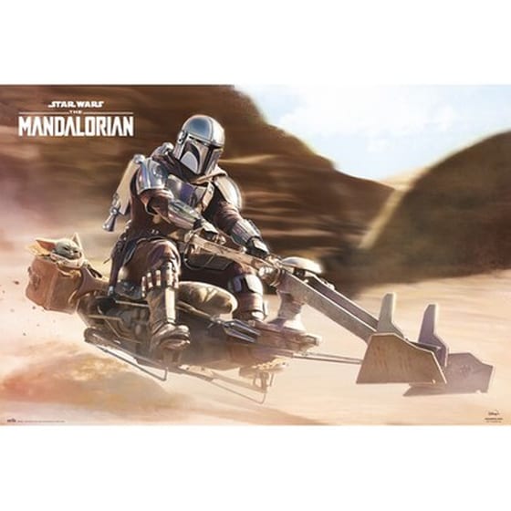 Αφίσα The Mandalorian Οριζόντια 91.5 x 61 cm image 0
