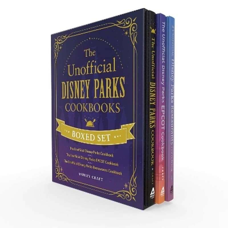 The Unofficial Disney Parks Cookbooks Boxed Set