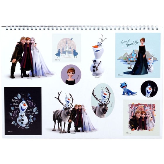 Μπλοκ Ζωγραφικής Gim A4 Frozen Idyllic image 1