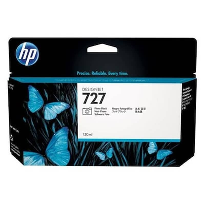 HEWLETT PACKARD HP 727 Μαύρο Μελάνι Εκτυπωτή hpb3p23a