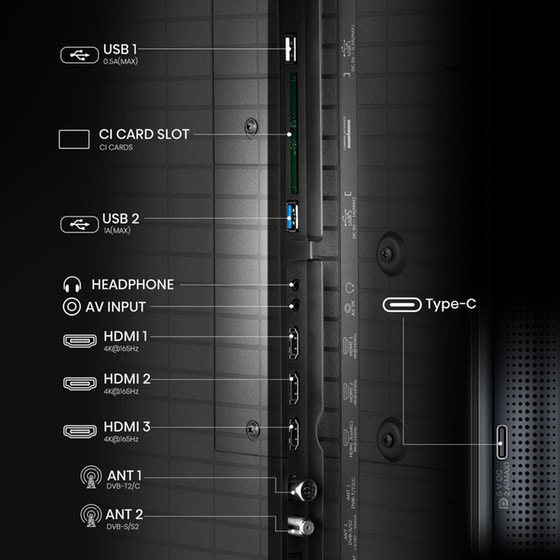 Hisense Mini-LED 116" 4K Smart Τηλεόραση 116UXQ image 7