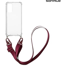 Θήκη Xiaomi Redmi Note 12 Pro 5G - Sonique Armor Clear Με Κορδόνι - Ροζ