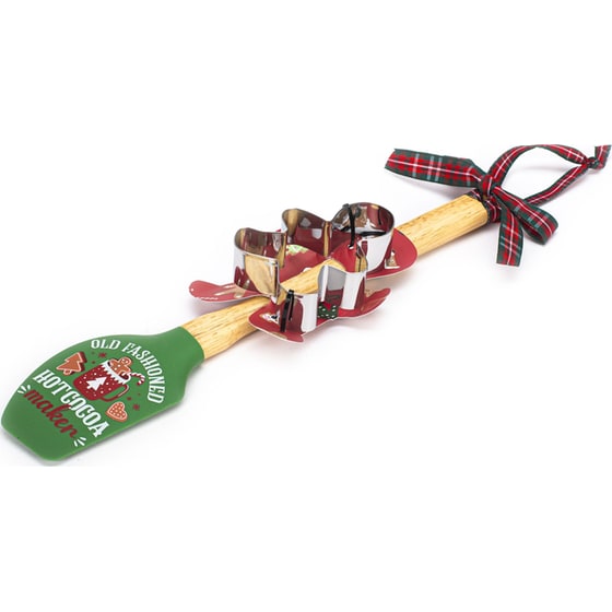 Tri-Coastal Design Σπάτουλα & Φόρμα για Μπισκότα Xmas image 1