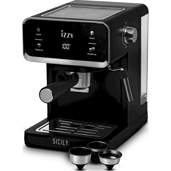 IZZY IZ-6017 Sicily 1000W 20bar Μηχανή Espresso image 1