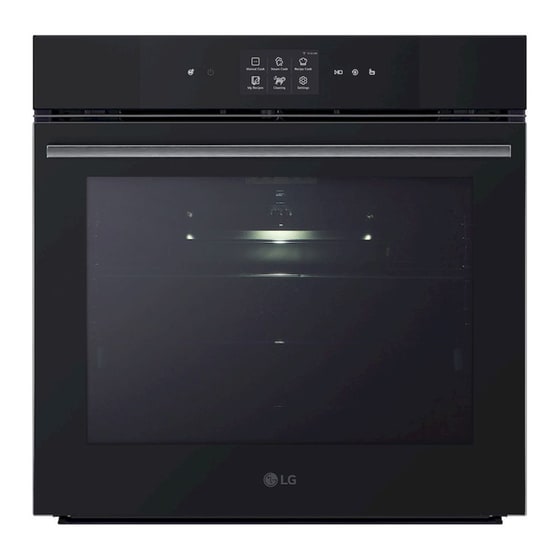 LG WSED7667M InstaView™ 76 Lt Ανθρακί Εντοιχιζόμενος Φούρνος Άνω Πάγκου image 0