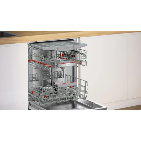 BOSCH SMH6ZCX24E για 14 Σερβίτσια Ασημί Εντοιχιζόμενο Πλυντήριο Πιάτων image 3