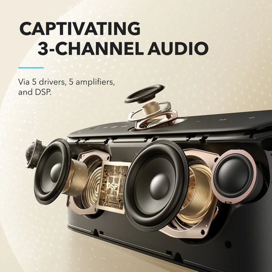 Φορητό Ηχείο Anker Motion X600 50W - Μαύρο image 5