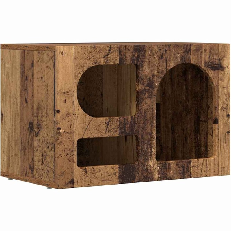 Έπιπλο Τηλεόρασης VidaXL ELST 60 x 35 x 40 cm - Παλαιωμένο Ξύλο