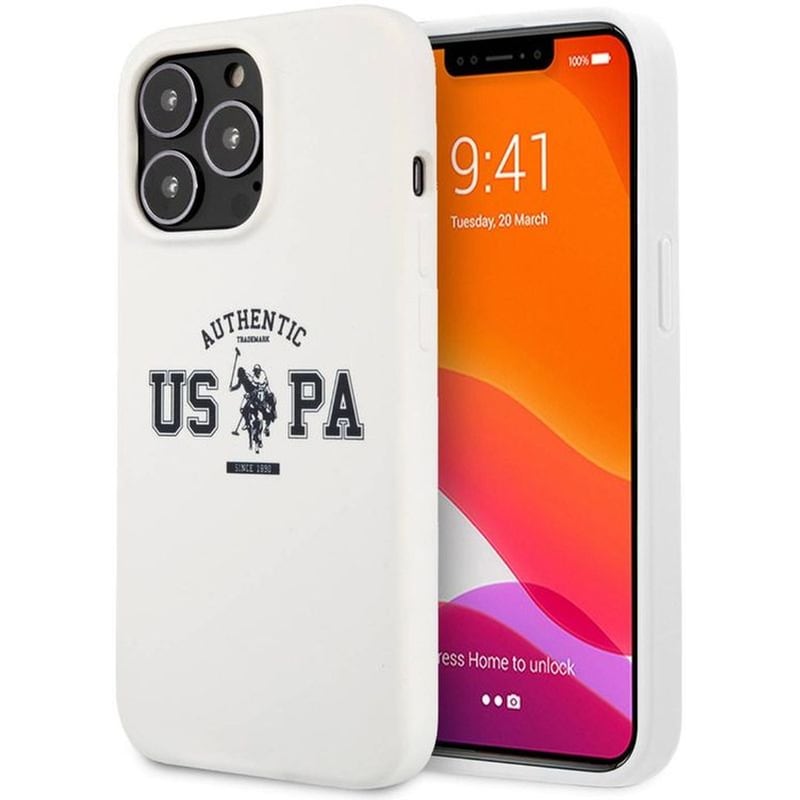Θήκη Apple iPhone 13 - U.S. Polo Authentic - Λευκό