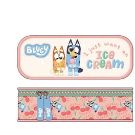 Κασετίνα Οβάλ Graffiti Ice Cream Bluey