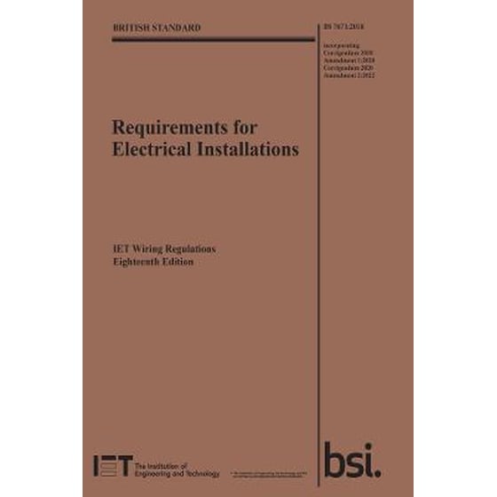 REQUIREMENTS FOR ELECTRICAL INSTALLATION image 0