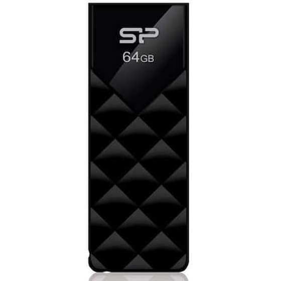 Silicon Power Ultima U03 64GB USB 2.0 Stick Μαύρο image 0