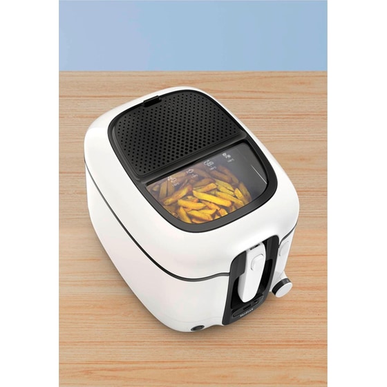 TEFAL Super Uno FR3140 με Αποσπώμενο Κάδο 1800 W 2.2 L - Λευκό Φριτέζα Λαδιού image 4