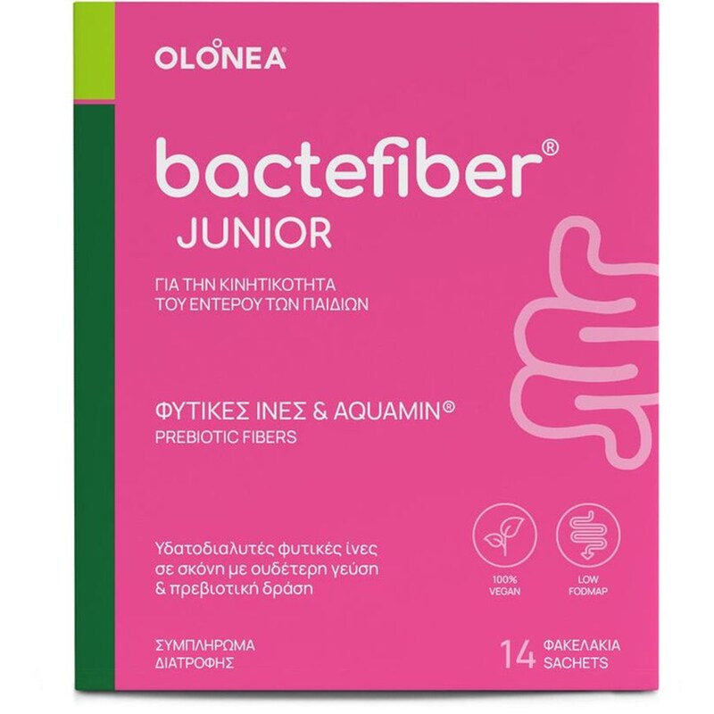 Ειδικό Συμπλήρωμα Olonea Bactefiber Junior - 14 φακελάκια