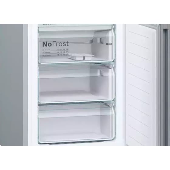 BOSCH KGN39VLEB No Frost 368 Lt Inox Ψυγειοκαταψύκτης image 4