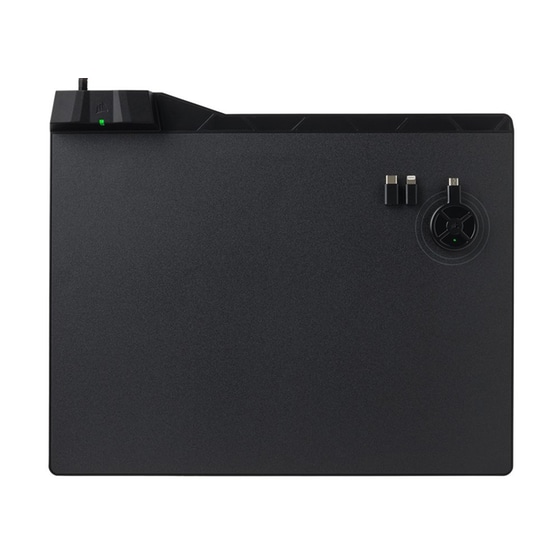 Gaming Mousepad Corsair MM1000 Qi Wireless Charging image 0