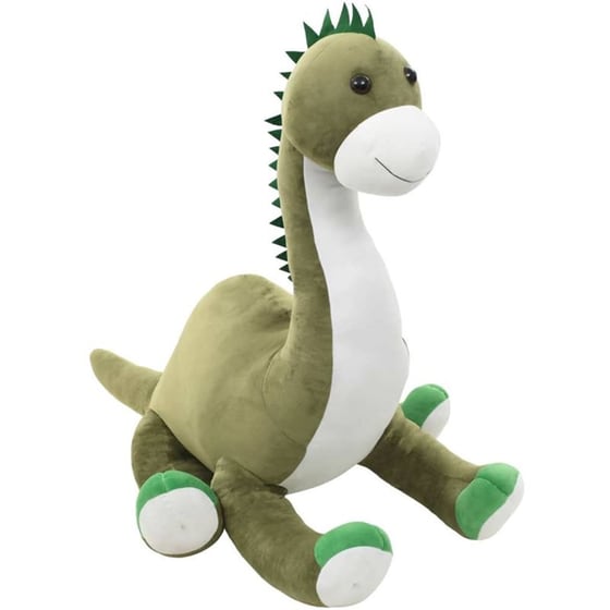 Λούτρινο Βροντόσαυρος Vidaxl Μαλακός Πράσινο (100cm) image 2