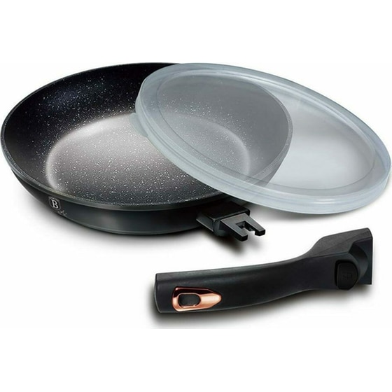 Αντικολλητικό Τηγάνι BERLINGER HAUS BH-1951NO-6 24 cm Μαύρο image 0