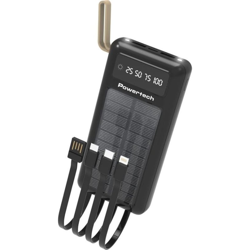 Powerbank Powertech PT-1084 20000mAh - Μαύρο