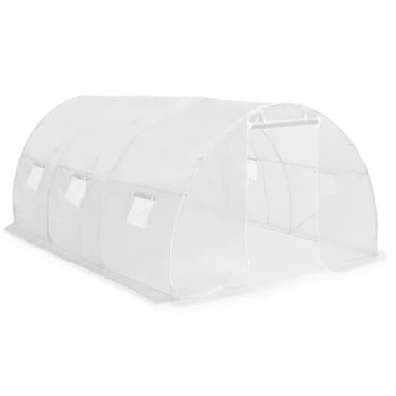 Vidaxl Θερμοκήπιο 13,5 Μ² 450 X 300 X 200 Εκ. Με Βάση Από Χάλυβα image 2