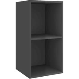 Έπιπλο Τηλεόρασης  Vidaxl από Μοριοσανίδα  37x37x72cm  - Γκρι