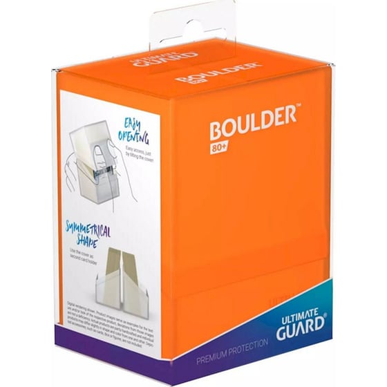 Ultimate Guard Boulder Deck Case 80+ Standard Size Poppy Topaz image 3