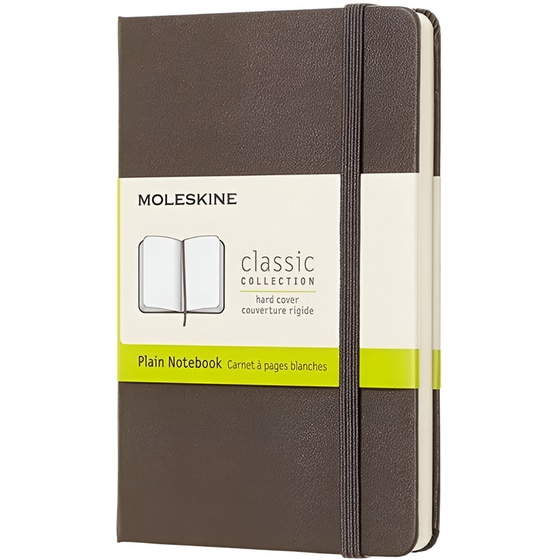 Σημειωματάριο Moleskine Classic Plain Καφέ Large (1 Τεμάχιο) image 0