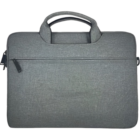 Τσάντα Laptop Devia Justyle Hand Bag 16.2" Αδιάβροχη - Ανοιχτό Γκρι image 1