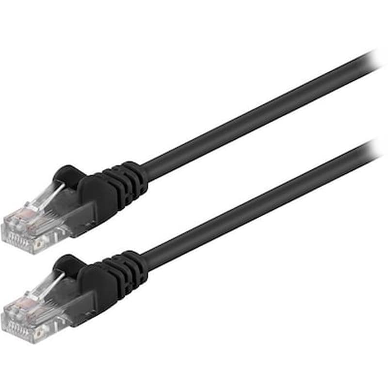 Καλώδιο Goobay 68703 U/UTP Cat.5e 0.25m Black
