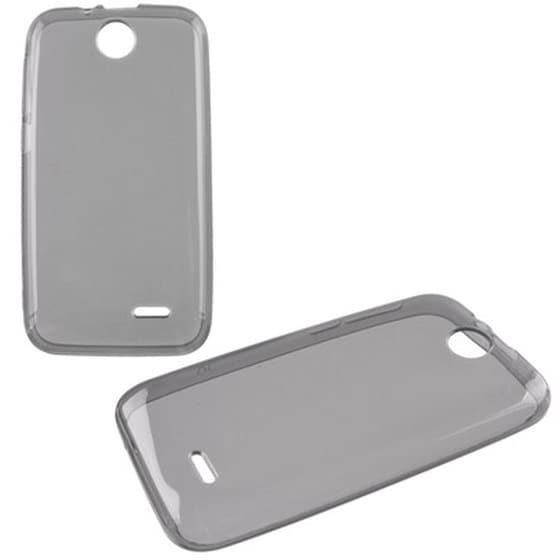 Θήκη HTC Desire 310 - Volte-Tel SlimColor TPU - Διάφανο Γκρι image 0