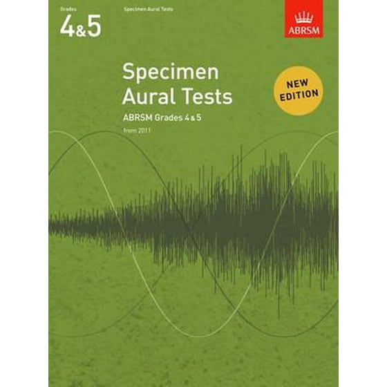 Specimen Aural Tests, Grades 4 & 5 image 0
