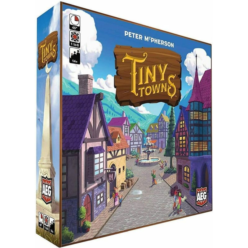 ALDERAC Επιτραπέζιο Παιχνίδι Alderac Entertainment Group Tiny Towns