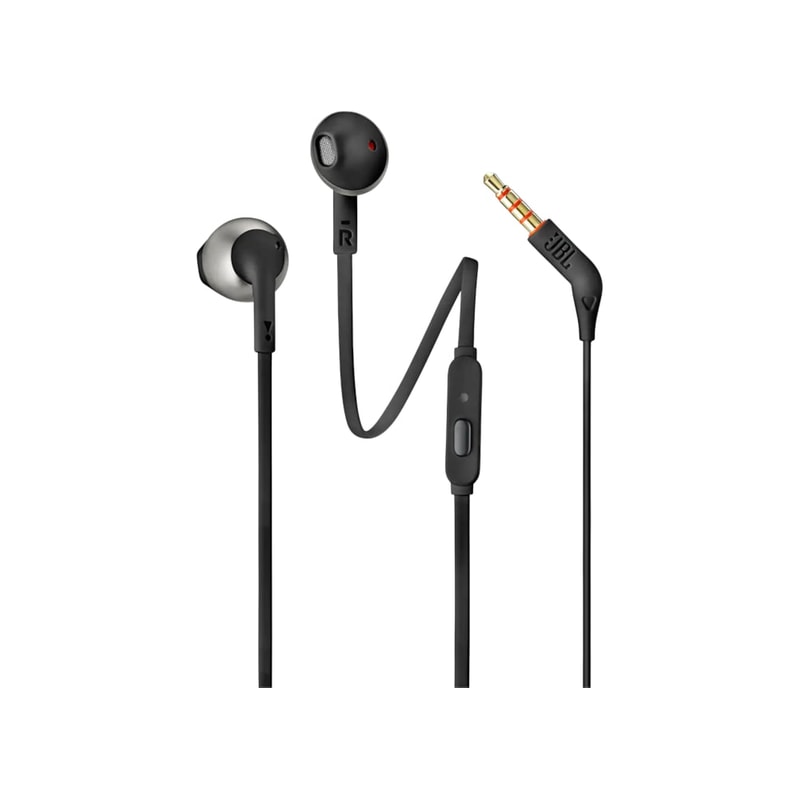 Ακουστικά Handsfree JBL Tune 205 3.5mm Jack - Μαύρο