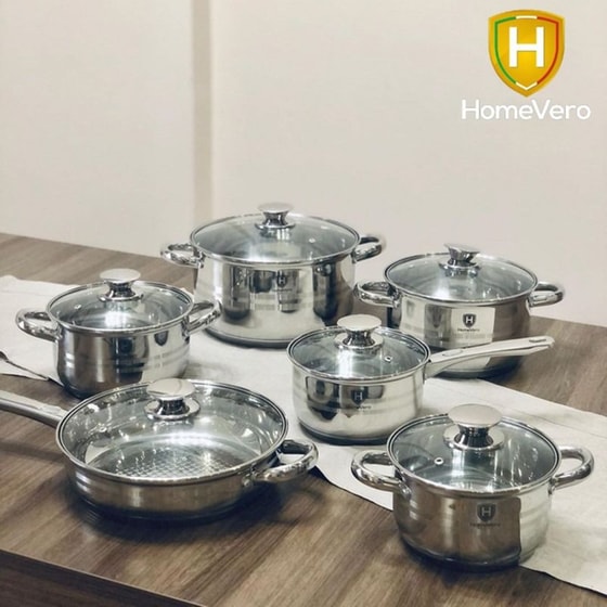 ΣΕΤ ΚΑΤΣΑΡΟΛΑΚΙΑ HOME VERO HV-1012 image 2