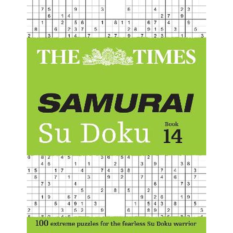 The Times Samurai Su Doku 14