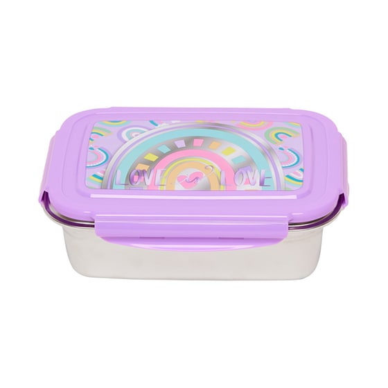 Φαγητοδοχείο Coolbee Ανοξείδωτο Rainbow 850 ml image 0