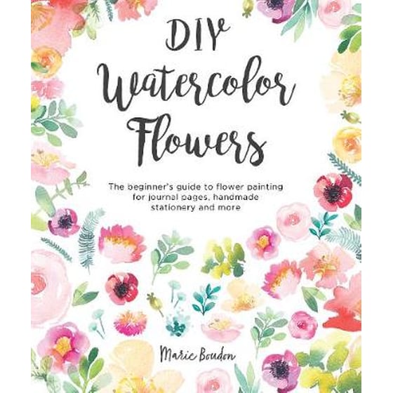 DIY Watercolor Flowers image 0