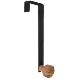 Κρεμαστράκι Πόρτας Spitishop F-v Hooks Black 151568a 6x2.6x16.5 cm - Μαύρο
