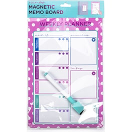 Planner Εβδομαδιαίο Tri-Coastal Design Posh+Pop Μαγνητικό με μαρκαδόρο