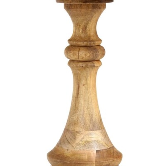 Βοηθητικό Τραπεζάκι Vidaxl από Μασίφ Ξύλο Μάνγκο 43x43x66cm - Καφέ image 5