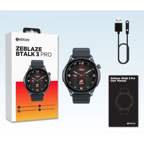 Smartwatch ZeBlaze BTalk 3 Pro 36.3mm - Γκρι image 4
