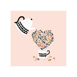 Χαρτοπετσέτες Bamboo Cup of Flowers - 20 Τεμάχια