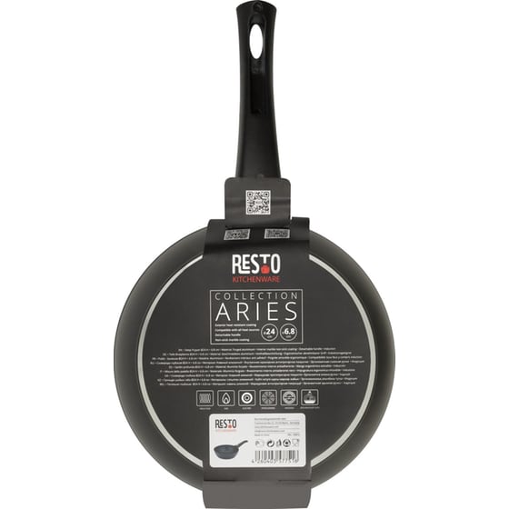Αντικολλητικό Τηγάνι RESTO Aries 93012 από Αλουμίνιο 24 cm image 1