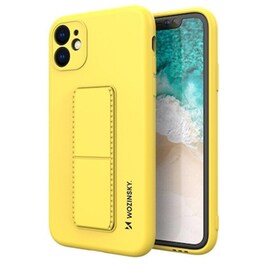 Θήκη Apple iPhone 12 Pro Max - Wozinsky Kickstand Flexible - Yellow