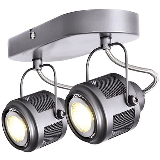 Σποτ Δίφωτο Aca Krypton Ar2092w28g Μεταλλικό - Ανθρακί image 0