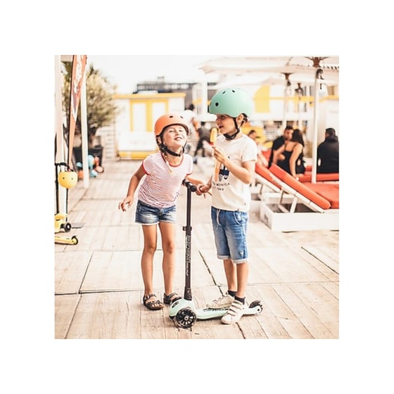 Παιδικό Πατίνι Τρίτροχο Scoot & Ride Highwaykick 3 με LED Ρόδες - Kiwi image 2