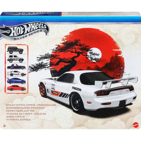 Mattel Hot Wheels Streets Japan Σετ 6 Αυτοκινητάκια image 0