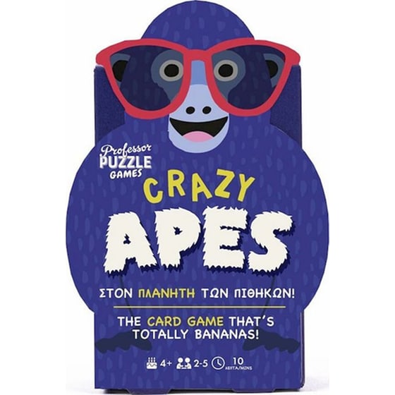 Επιτραπέζιο Παιχνίδι Professor Puzzle Crazy Apes image 0